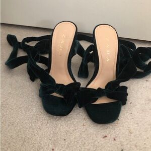Zara Lace Up Heels